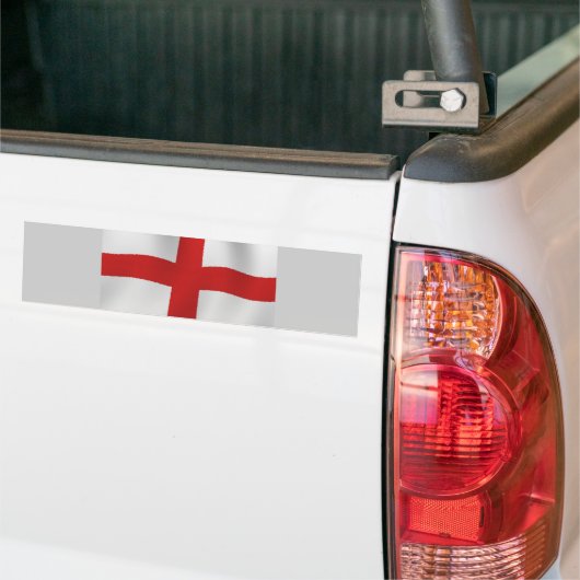 Engelse vlag bumpersticker (Op Truck)
