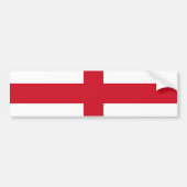 Engelse vlag Bumpersticker boog3 (Voorkant)