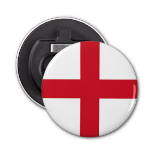 Engelse vlag button flesopener