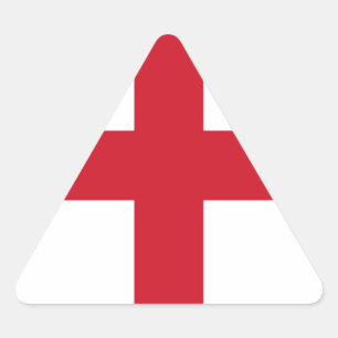 Engelse vlag driehoek sticker