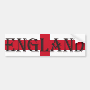 Engelse vlag Engeland bs arc1 Bumpersticker