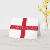 Engelse vlag Engeland gccnt Kaart (Gele Bloem)