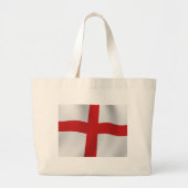 Engelse vlag grote tote bag (Voorkant)