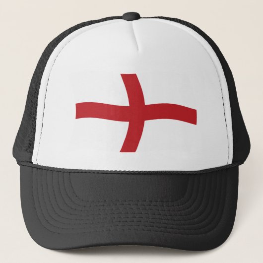 Engelse Vlag Hoed Trucker Pet (Voorkant)