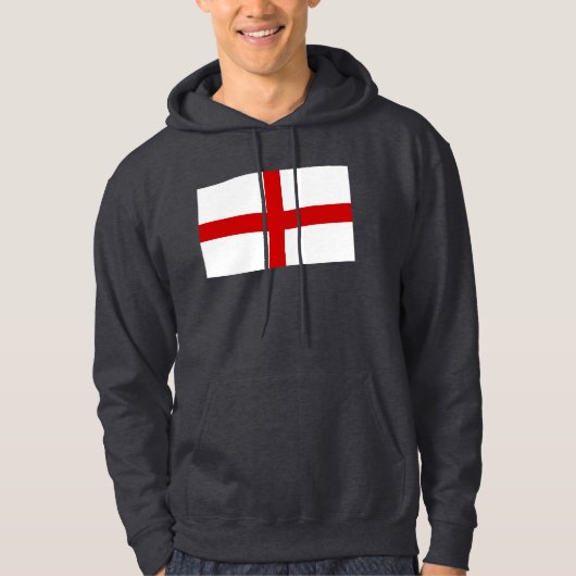 Engelse vlag hoodie (Voorkant)