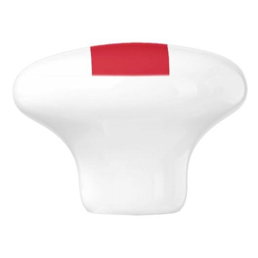 Engelse vlag keramische knop (Zijkant)