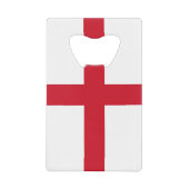 Engelse vlag kredietkaart flessenopener (Voorkant)