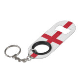 Engelse vlag mini flessenopener (Voorkant Gekanteld)