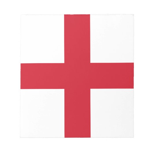 Engelse vlag notitieblok (Voorkant)
