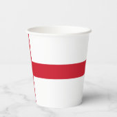 Engelse vlag papieren bekers (Achterkant)