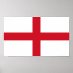 Engelse vlag poster