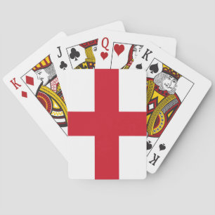 Engelse vlag speelkaarten