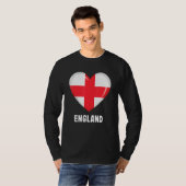 Engelse vlag t-shirt (Voorkant volledig)