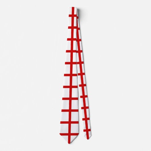 Engelse vlag, vlag van Engeland Stropdas (Voorkant)