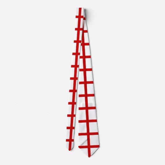 Engelse vlag, vlag van Engeland Stropdas (Achterkant)