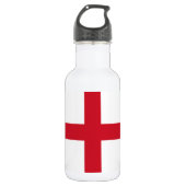 Engelse vlag waterfles  (Voorkant)