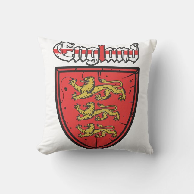 Engelse Wapen Kussen (Voorkant)