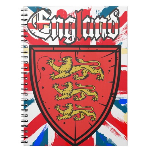 Engelse Wapen Notitieboek (Voorkant)