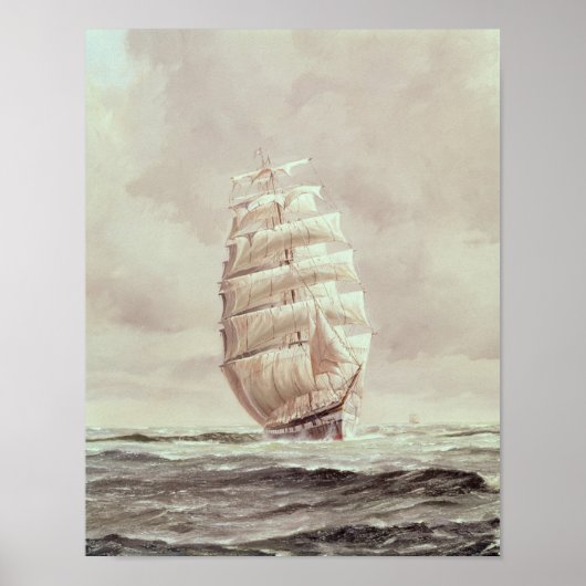 Engelse wolklem poster (Voorkant)