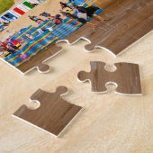 Engelse Woolacombe Beach Puzzle Legpuzzel (Zijkant)