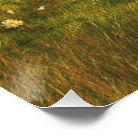 Engelse zetter met fazanten, kunst perfect poster (Hoek)