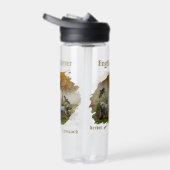 Engelse zetter met fazanten, kunst waterfles (Rechts)