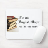 Engelsman majoor Mousepad Muismat (Met muis)