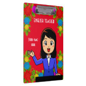 Engelstalige docent - Aangepast klembord (Rechts)