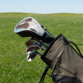 Engelstalige spaniel-schilderkunst golfheadcover (Insitu)