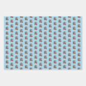 Engelstalige spaniel-schilderkunst inpakpapier vel (Voorkant)