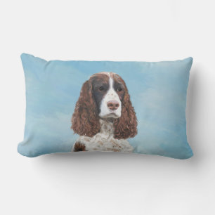 Engelstalige spaniel-schilderkunst kussen