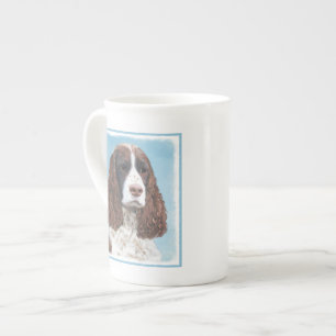 Engelstalige spaniel-schilderkunst porselein kop