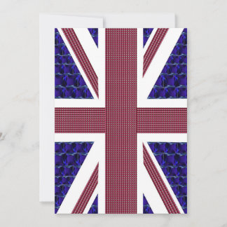 Engelstalige vlag, vlag van Groot-Brittannië Kaart