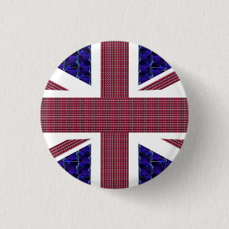 Engelstalige vlag, vlag van Groot-Brittannië Ronde Button 3,2 Cm