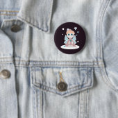 Engeltje Ronde Button 5,7 Cm (In situ)