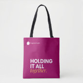 EngenderHealth: Let's Do Something - Tote Bag Red (Devant)