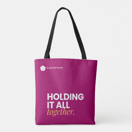 EngenderHealth: Let's Do Something - Tote Bag Red (Dos)