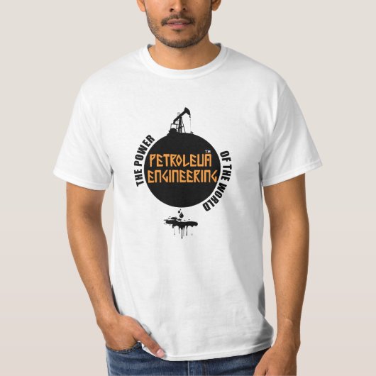 Engenharia de Petróleo T-shirt (Voorkant)