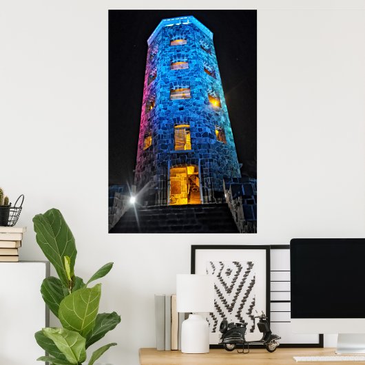 Enger Tower Duluth Minnesota Poster (Thuiskantoor)