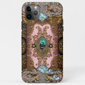 Enghelryste French Beauful Chic Monogram Case-Mate iPhone Case (Achterkant)