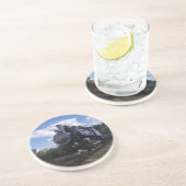 Engine Number 2 Zandsteen Onderzetter (Zijkant)