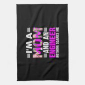 Engineer Art A mama and an Engineer Theedoek (Verticaal)