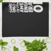 Engineer Art Geweldige engineer Theedoek (Gevouwen)