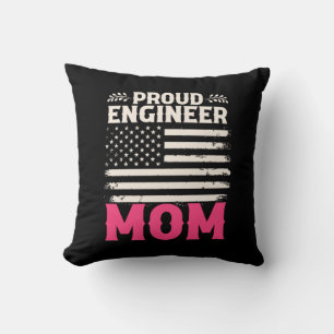 Engineer Art Proud Engineer mama Kussen