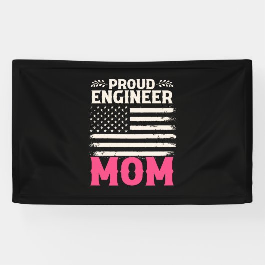 Engineer Art Proud Engineer mama Spandoek (Horizontaal)