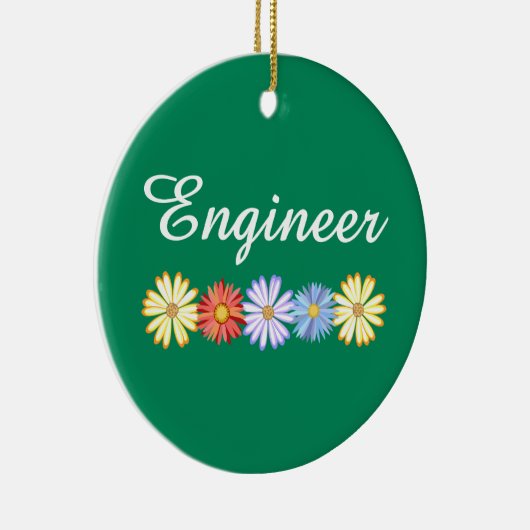 Engineer Asters Keramisch Ornament (Rechts)