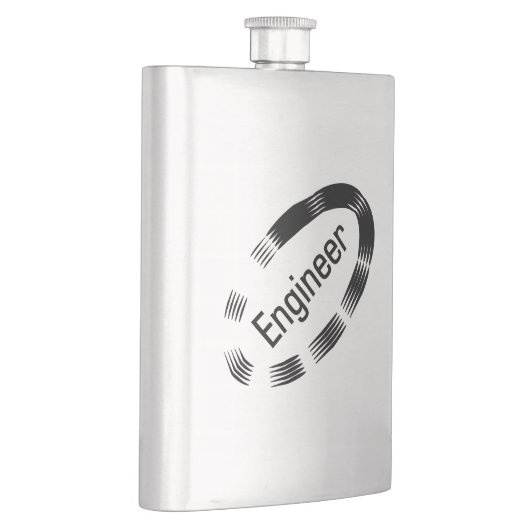 Engineer Black Oval Flacon (Rechts)