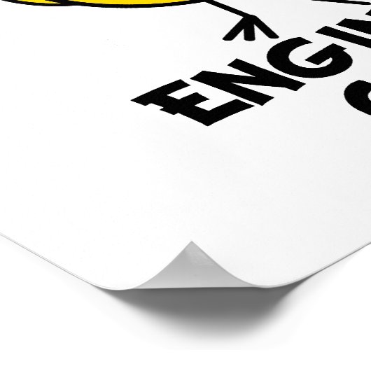 Engineer Chick Poster (Hoek)