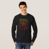 Engineer Computer Circuit Board Engineering Cpu Bi T-shirt (Voorkant volledig)