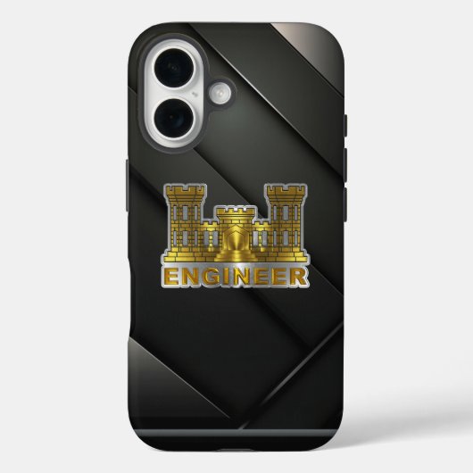 Engineer Corps Case-Mate iPhone Case (Achterkant)